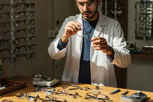        فنيو النظارات (البصريات)    